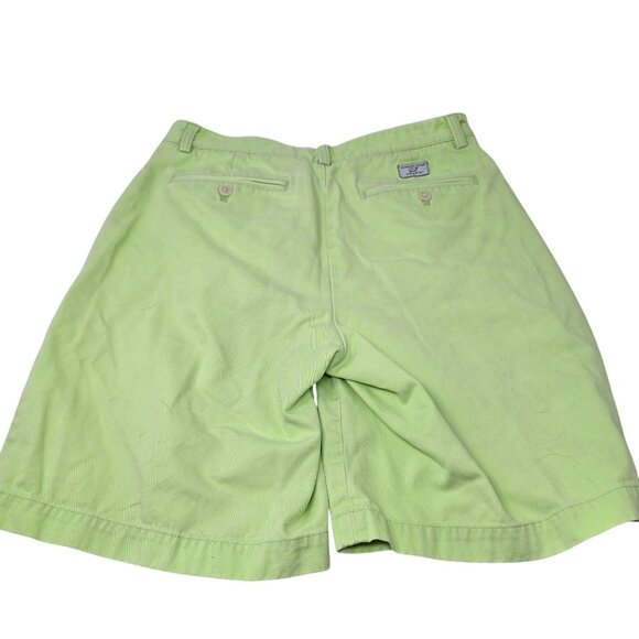 Vineyard Vines Mens Green Cotton Twill Classic Fit Chino Shorts Size 30 - Picture 3 of 6